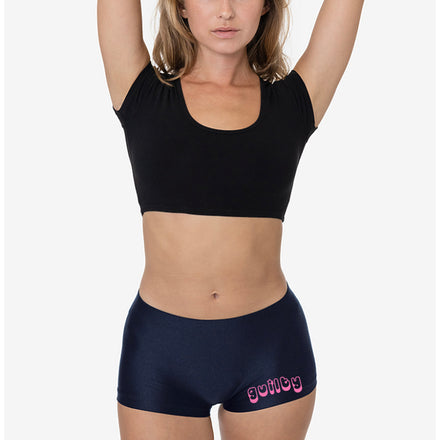 0.1 GUILTY GIRL SHORTS (BLUE)
