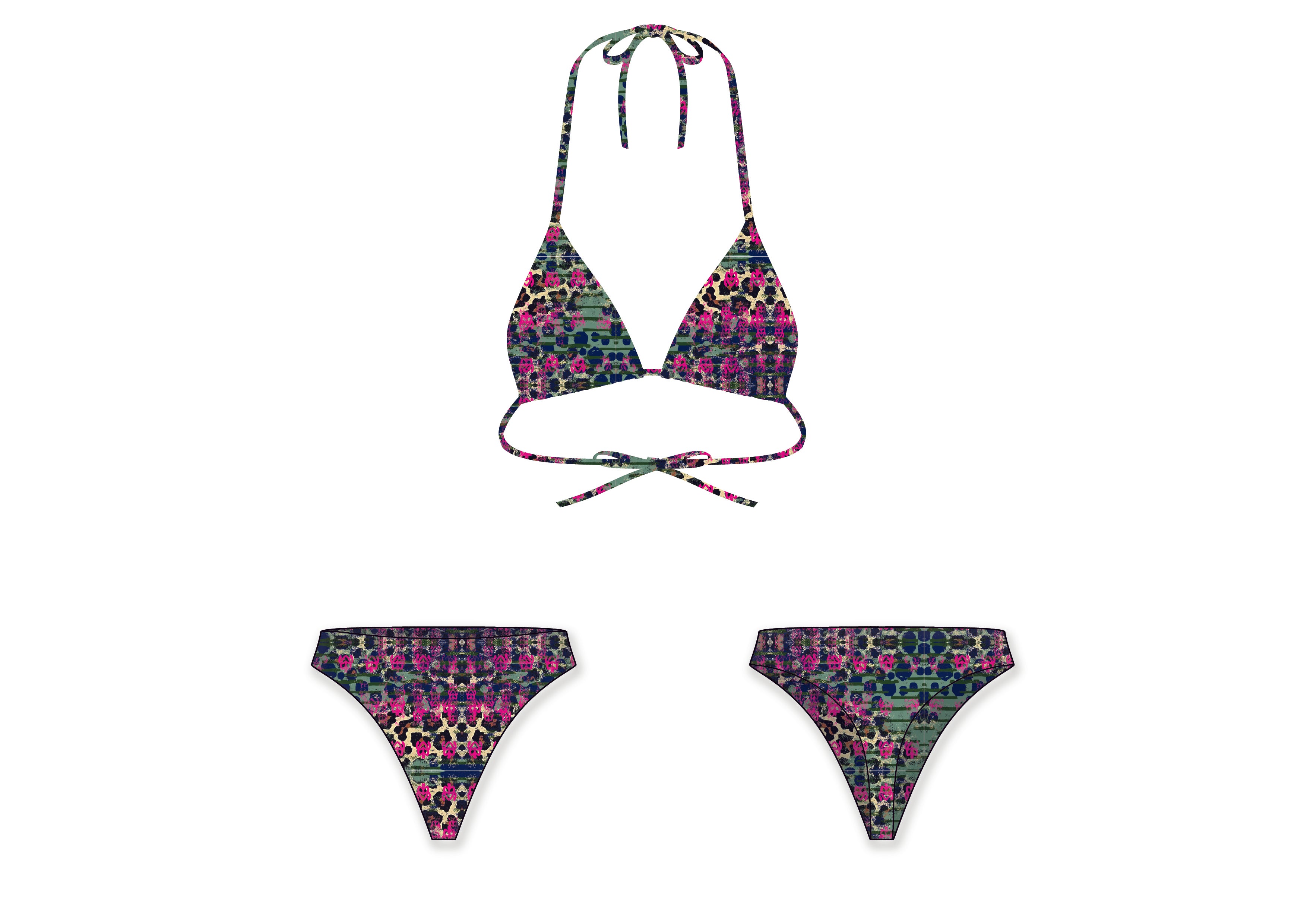0.0 GUILTY GIRL CAMO KINI