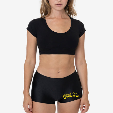 0.1 GUILTY GIRL SHORTS (BLACK)