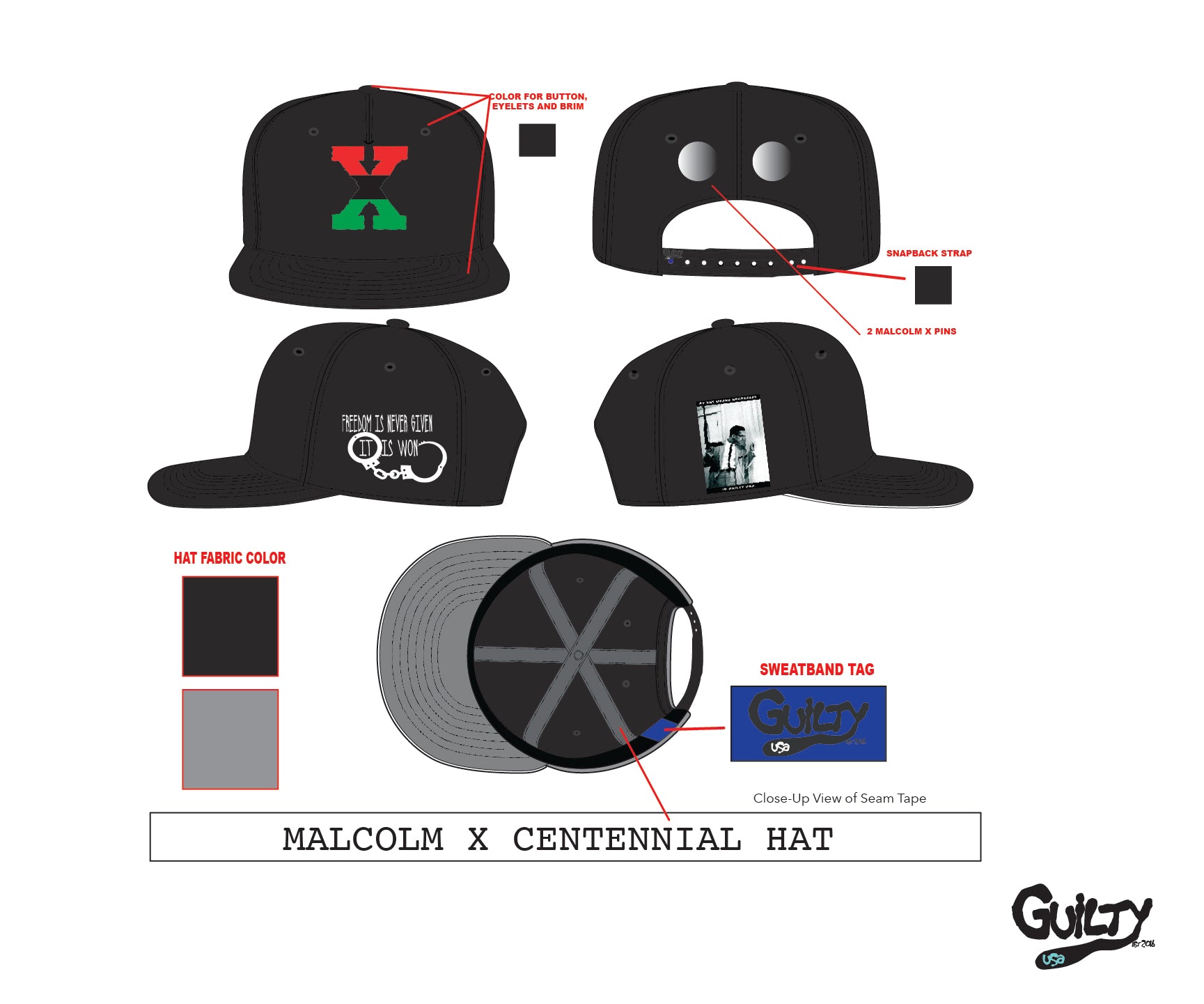 Malcolm X Pan African Flag