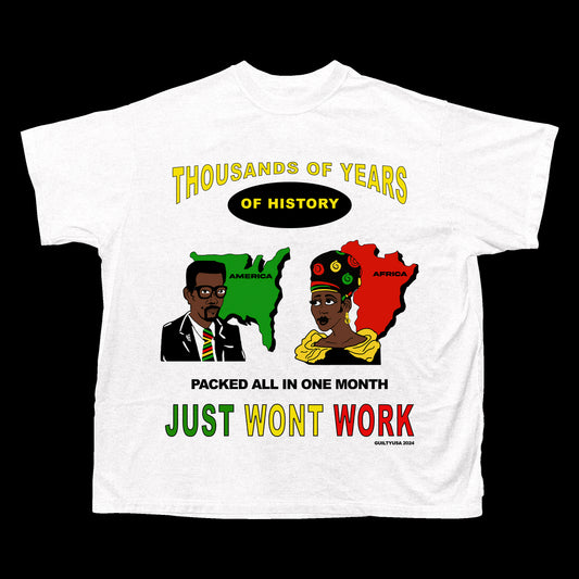 BHM A Thousand Years Tee White Version
